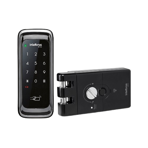 Fechadura Eletrônica Instalada